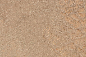 Brown textured concrete background for design. Copy space