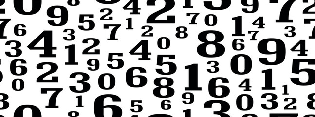 background with numbers