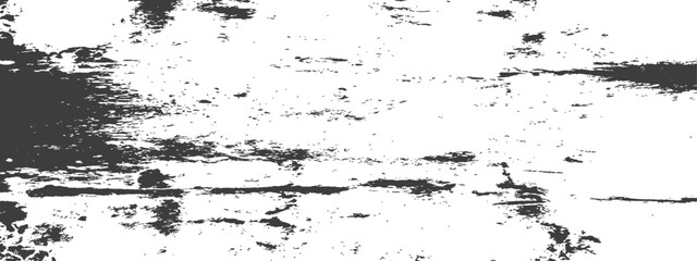 Obraz premium Distressed Grunge Texture Overlay Black and White Grungy Background Vector Illustration