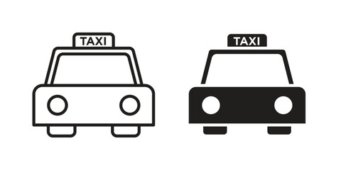 Obraz premium Taxi icon