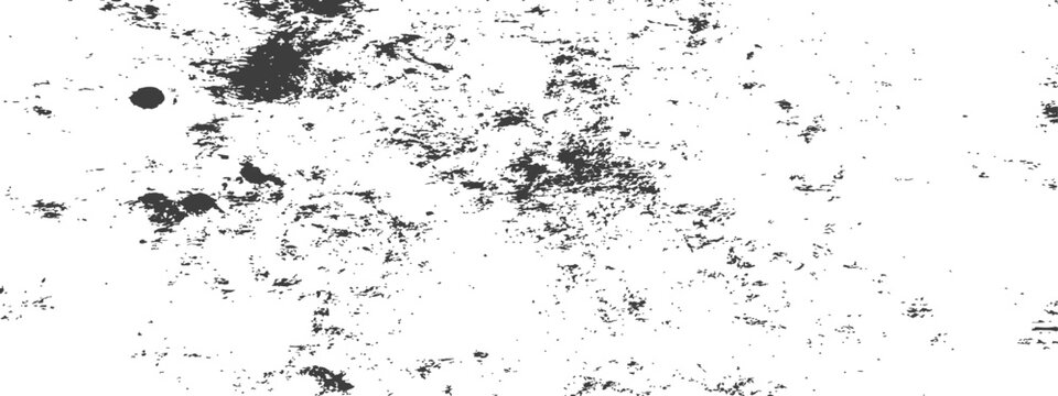 Distressed Grunge Texture Overlay Vector Black and White Effect