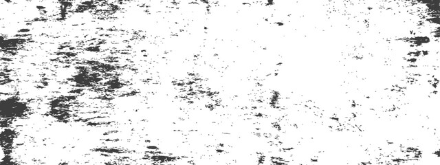 Fototapeta premium Distressed Grunge Texture Overlay Black and White Vector Graphic Resource