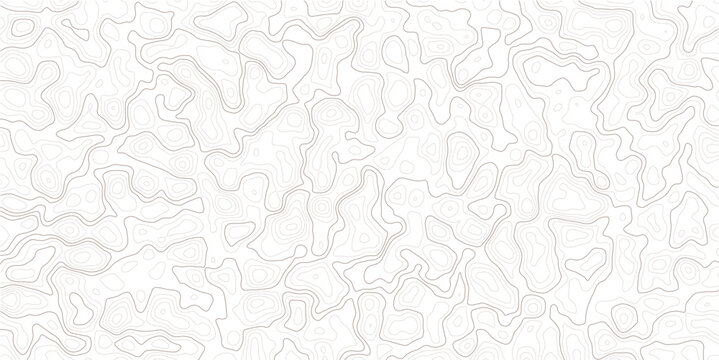 Topographic map contour lines pattern texture background seamless design