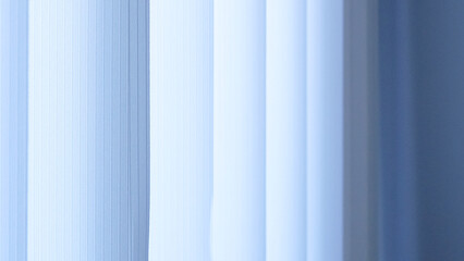 Sheer white curtains softly filtering light in a bright indoor space