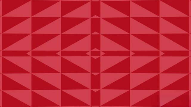 Abstract Geometric Red Pattern Footage | Seamless Motion Background | 4K Cinematic Background Video Clip