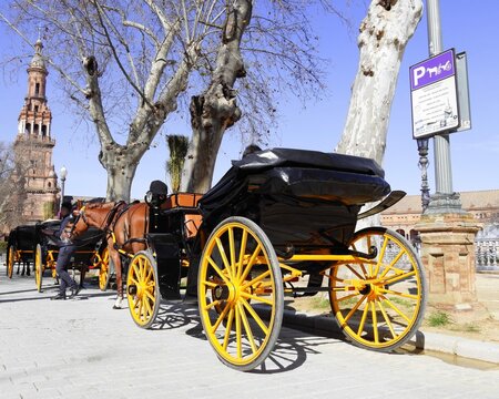 La Plaza de Espa&ntilde;a di Siviglia 