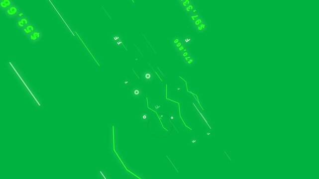 Reticle lock starting neon blobs stretching, spreading along diagonal for data display, transparent