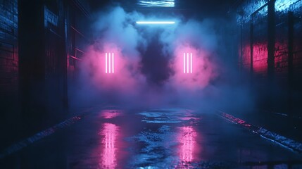 night lights in the city