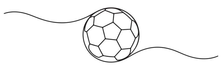 Fototapeta premium Soccer Ball Kicking Motion with Lines on White Background