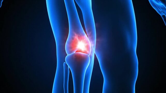 Documenting Knee Joint Pain and Inflammation in Medical Animation