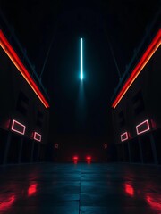 A singular point of brilliant light illuminates the nascent architecture of a future endeavor, forging form from void,  nascent,  brilliance