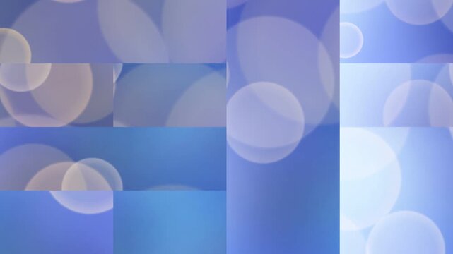 Abstract blue background with geometric circles and light wave lines creates a digital technology pattern for a modern vector illustration wallpaper backdrop