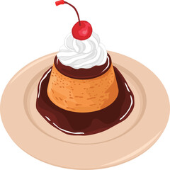 カスタードプリン