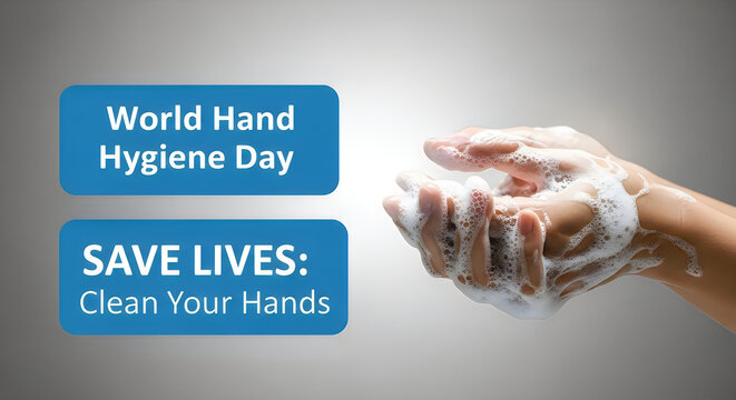 World Hand Hygiene Day - Save Lives, Clean Your Hands Message