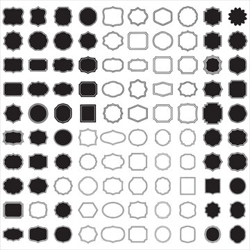 Ultimate Decorative Border & Tag Silhouette Collection