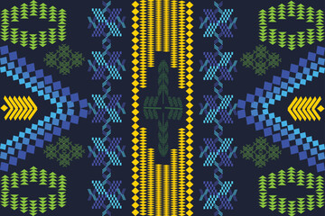 seamless knitted pattern