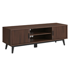 Modern Wooden Table and Chair Set &ndash; 3D Interior Furniture Isolated on White