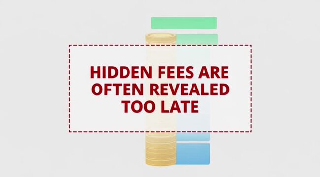 Hidden Fees Often Revealed Too Late Financial Awareness Warning