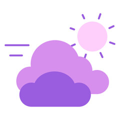 clouds drifting in the sky © zky icon