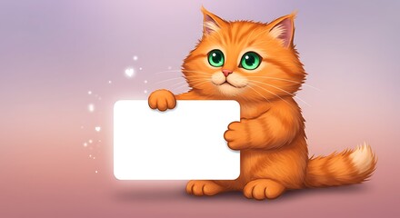 可愛い子猫の白背景イラスト