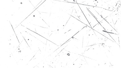 White background with scattered grey lines dots and scratches abstract texture grunge