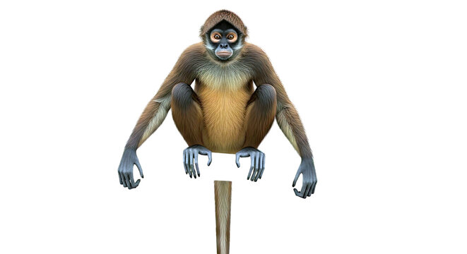 Spider Monkey Posing