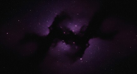 Obraz premium Cosmic Nebula Expanding Ethereal Deep Space Luminous Glow