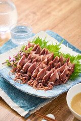 ホタルイカのボイル