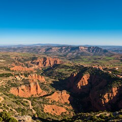 Crimson Canyon's Embrace: Golden Hour