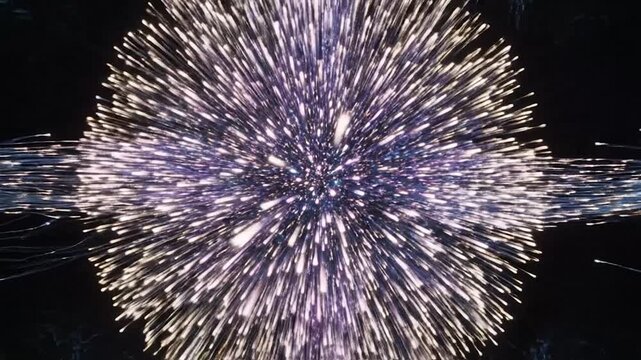 A collection of abstract futuristic backgrounds with glowing particles.