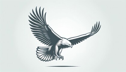 Obraz premium eagle vector illustration