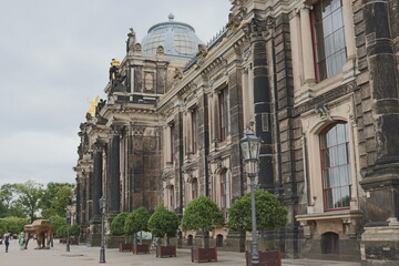 Obraz premium Bruehl's Terace in Dresden