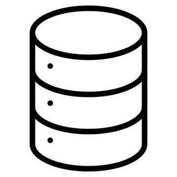 Data base icon vector illustration.