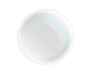 Crystal Clear Water Bubble Cutout Overlay PNG