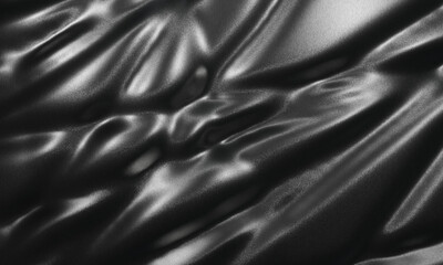 Abstract black metallic cloth background