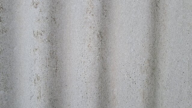 Light Gray Corrugated Cement Wall Texture