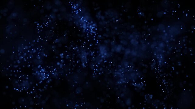 Abstract background with particle motion background. Colorful neon particles shining motion explosion. Christmas, New Year, holiday, wedding intro outro 3d animation