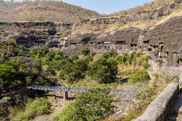 Fototapeta premium Ajanta Caves UNESCO World Heritage Site in India
