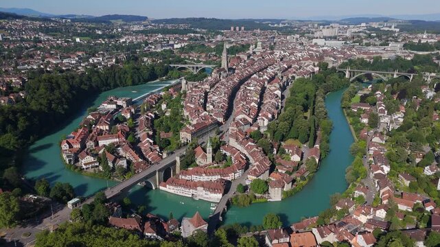 Bern city drone