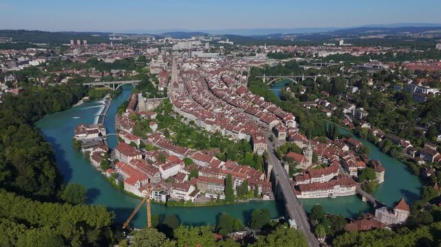 Bern city drone