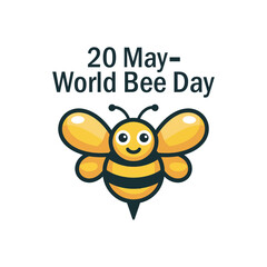 Happy World Bee Day Design