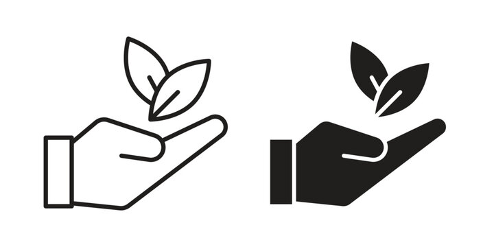 Environment icon outline vector set. icon vector isolated on white background. EPS 10