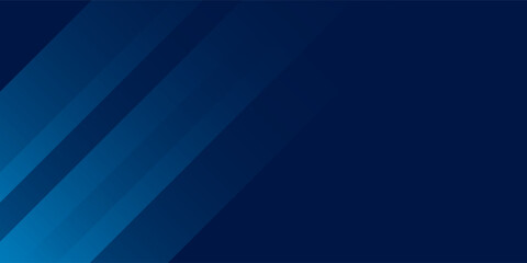 Obraz premium Modern blue abstract background with elegant bright diagonal lines and smooth gradient glow.