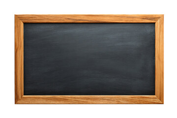 Blank Wooden Frame Blackboard