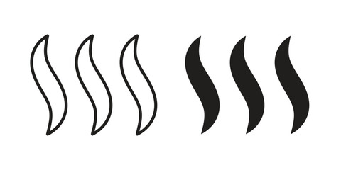 Onsen icon outline vector set. icon vector isolated on white background. EPS 10