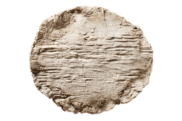 Round Piece of Rustic Flatbread