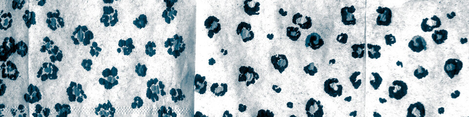 Modern Animal Print Leopard. Exotic Print. Gray © Olga