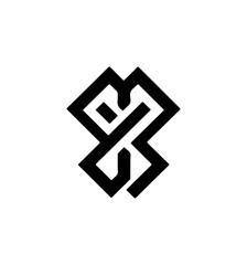 Obraz premium Modern Abstract Infinity Loop Vector Icon