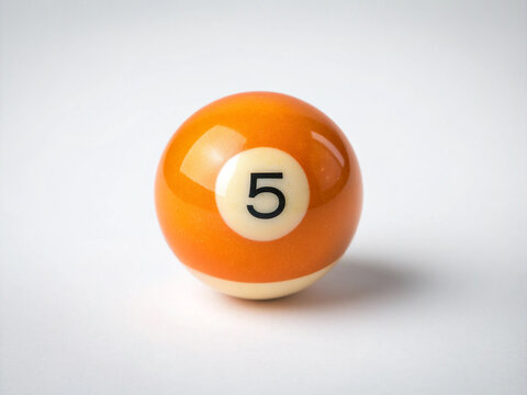 pool ball number five