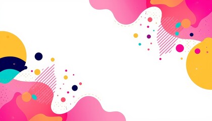 Obraz premium Modern vibrant abstract background for website headers branding and social media visuals